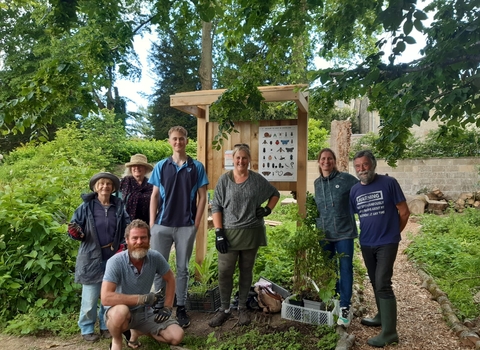 Grow Batheaston Forest Garden Volunteers