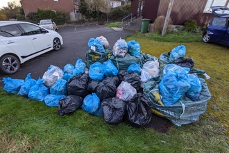 Winterbourne and Frome Environmental Group - litter pick 3