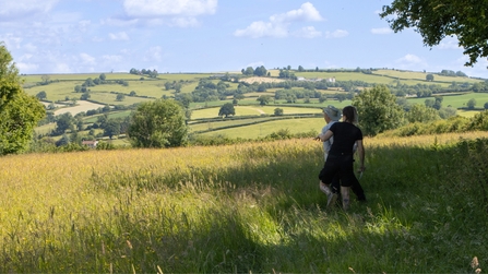 A meadow in Chew Valley receives some advice from Amie 