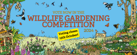 wildlife gardening competition 2024 homepage banner voting