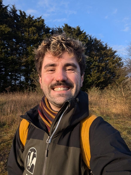 a photo of Youth Officer, Connor Meadows in the outdoors