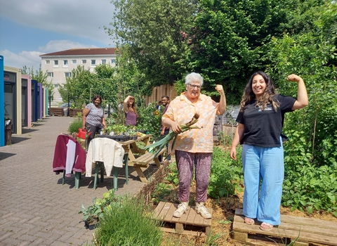 Wellspring Settlement group pic Lower Courtyard